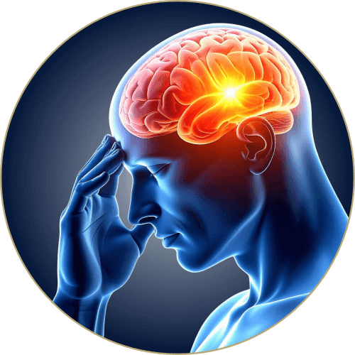 Ilustrační obrázek mozku nebo zdravotnického motivu